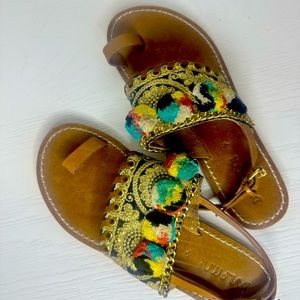 Summer sleeper sandals bohemian